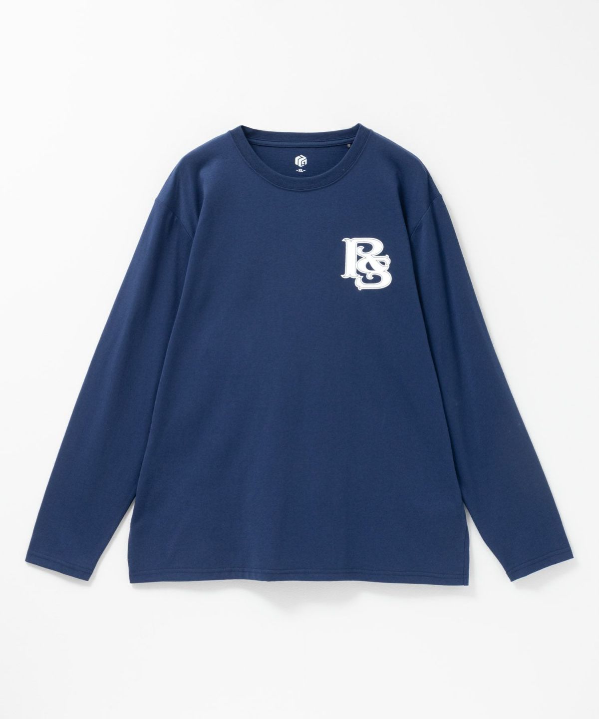 T-GRAPHICS チームロゴプリント長袖Tシャツ メンズ