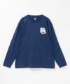 T-GRAPHICS チームロゴプリント長袖Tシャツ メンズ