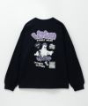VISION STREET WEAR ゴースト発泡プリント長袖Tシャツ メンズ