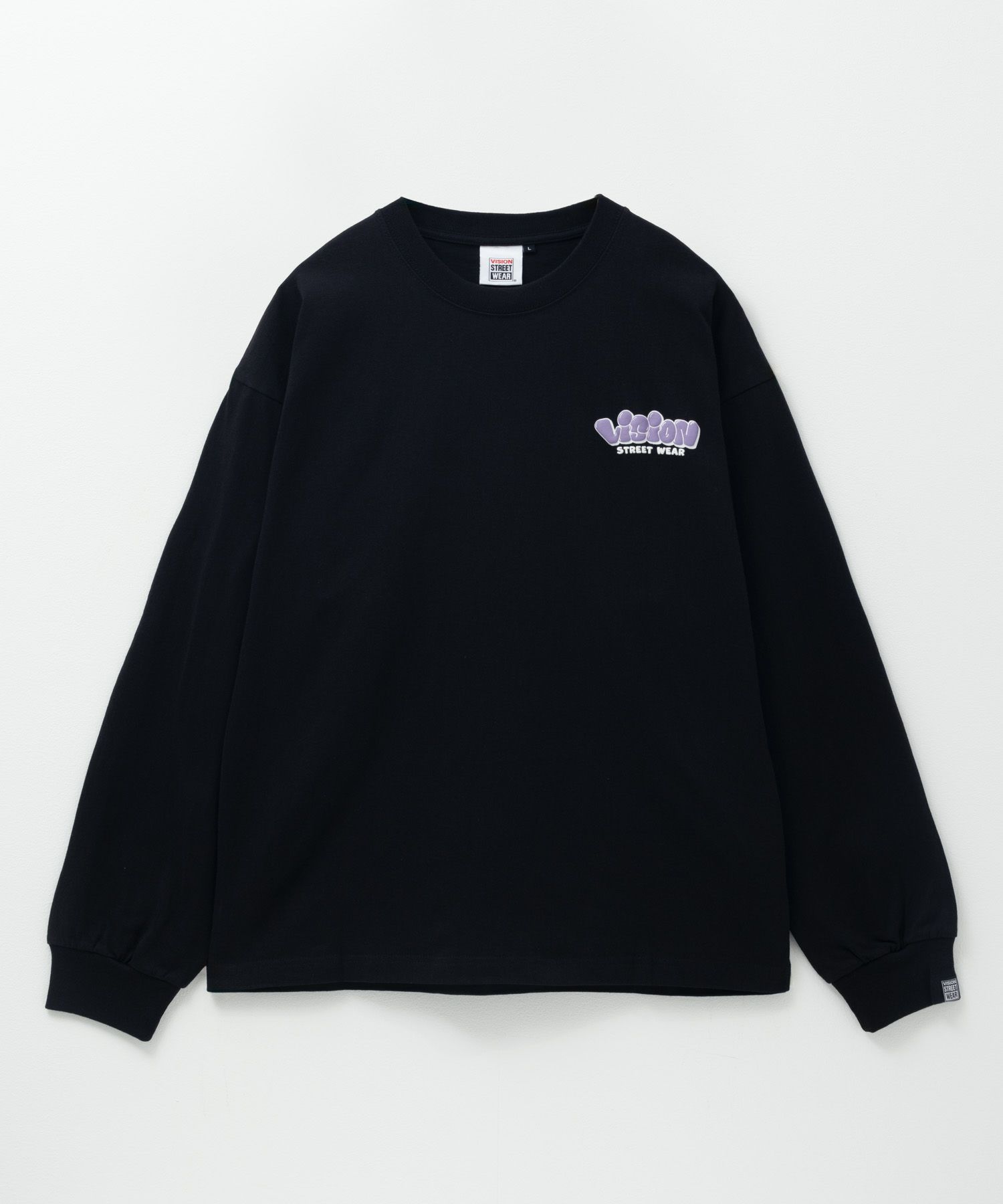 VISION STREET WEAR ゴースト発泡プリント長袖Tシャツ メンズ商品サムネイル-4