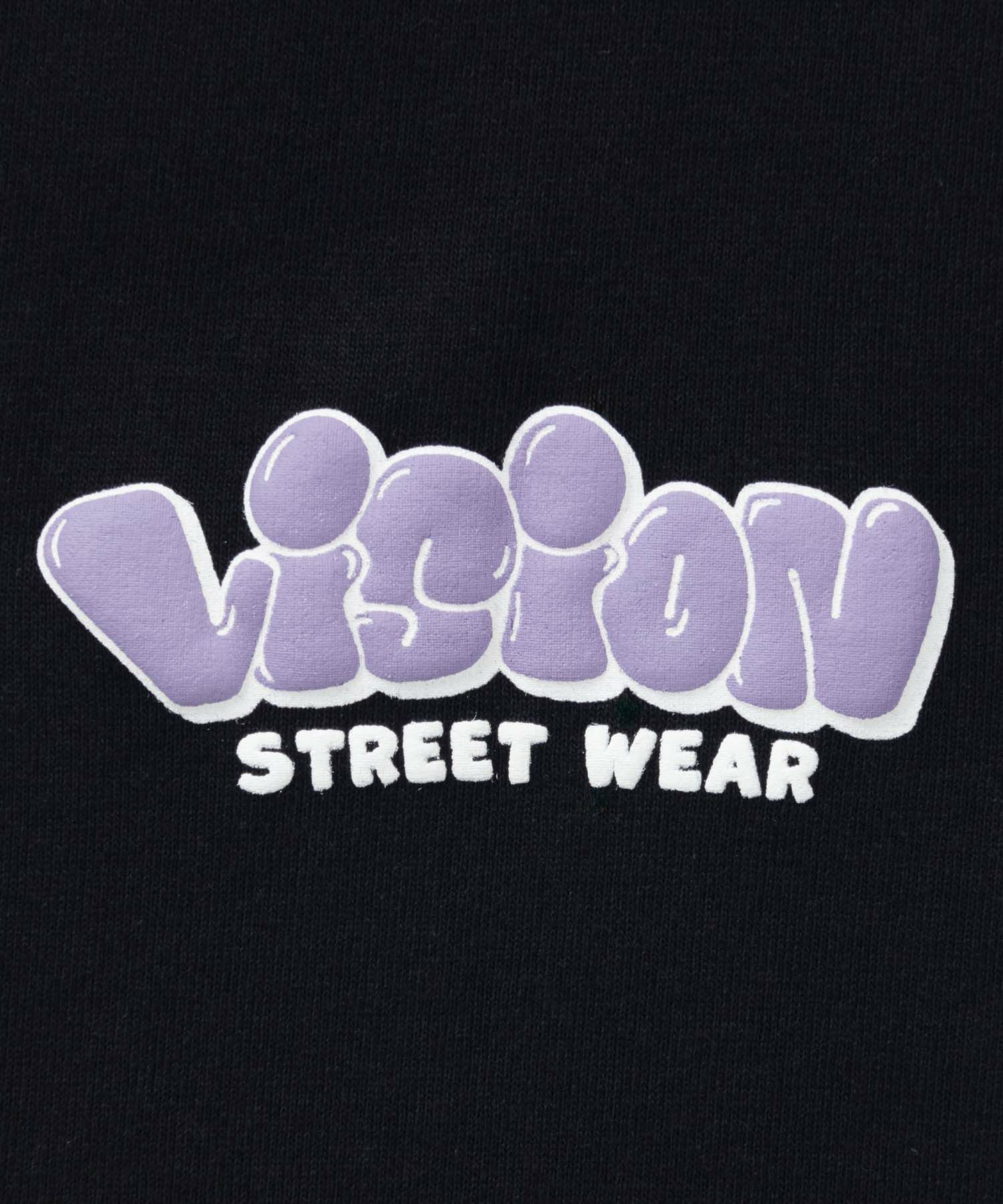 VISION STREET WEAR ゴースト発泡プリント長袖Tシャツ メンズ商品画像-9