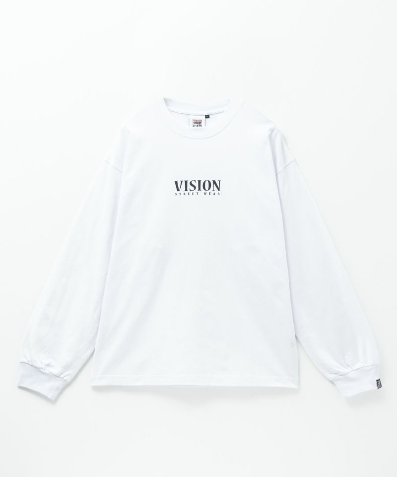 VISION STREET WEAR  ベアーロゴプリント長袖Tシャツ メンズ商品画像-2