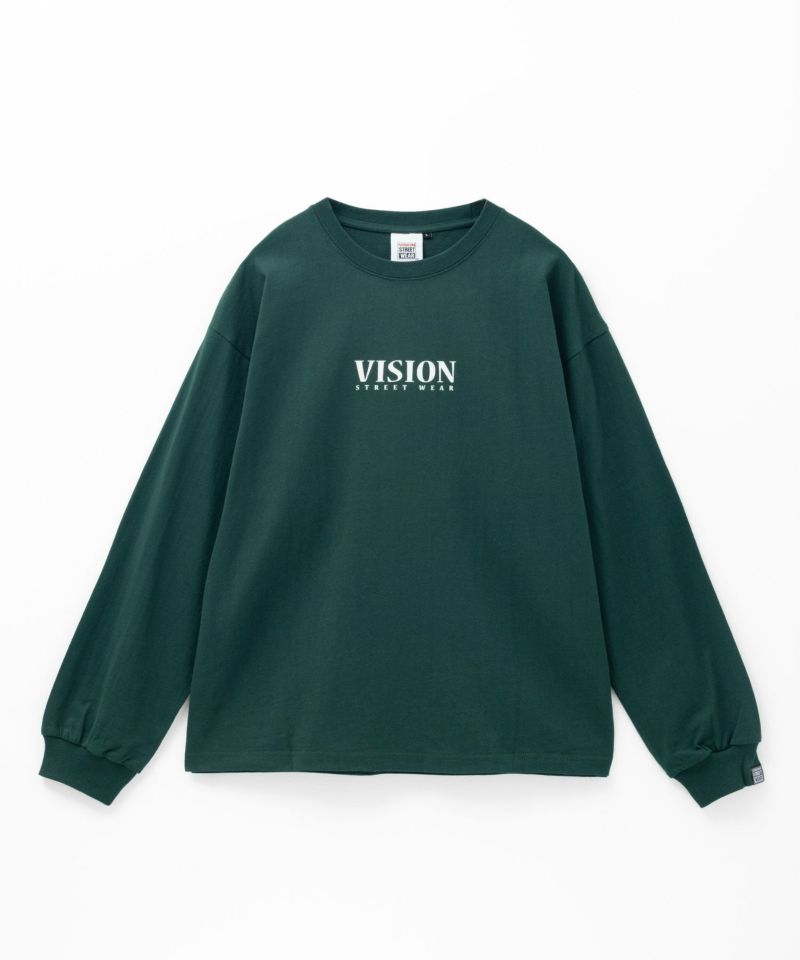 VISION STREET WEAR  ベアーロゴプリント長袖Tシャツ メンズ商品画像-6