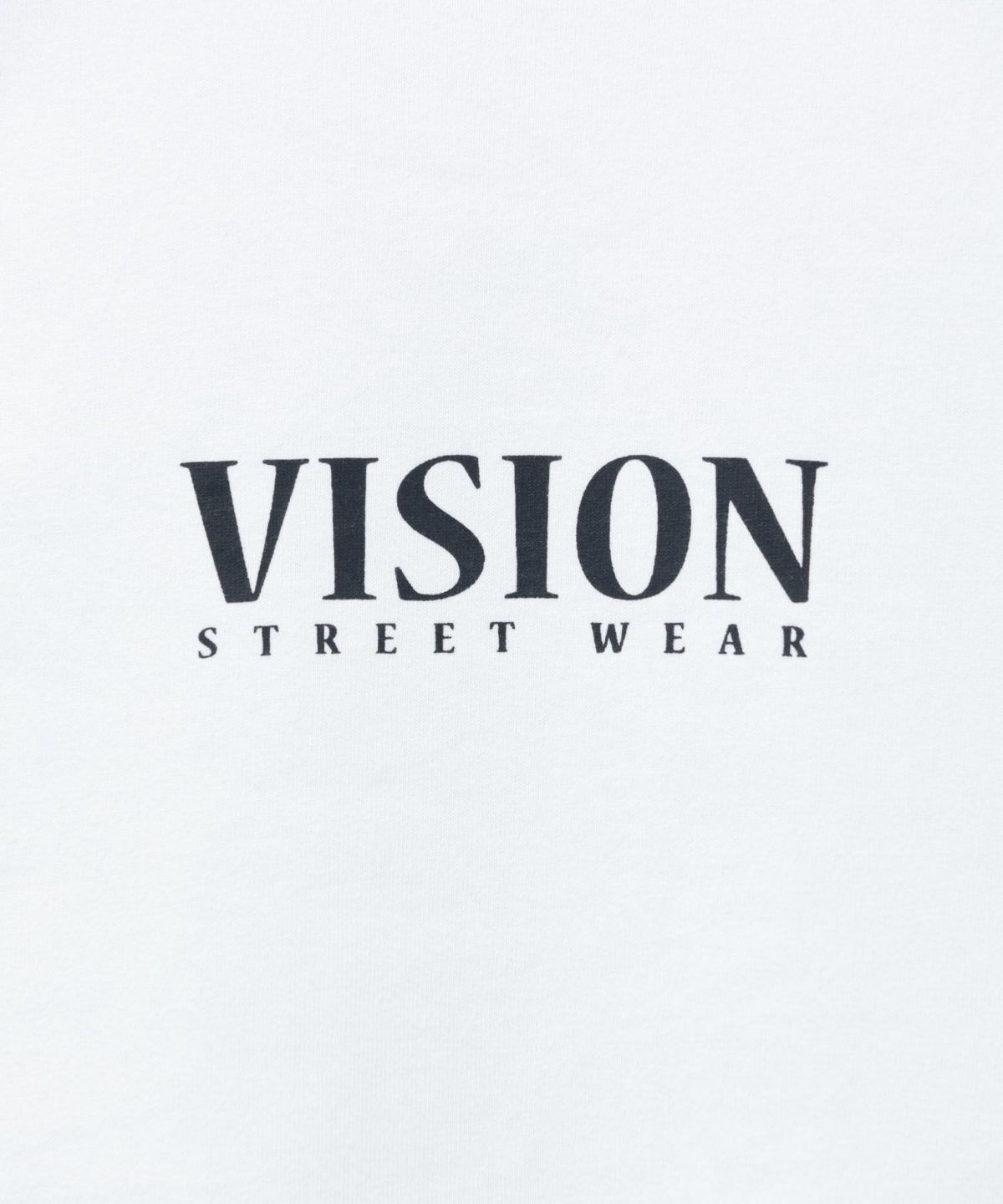 VISION STREET WEAR ベアーロゴプリント長袖Tシャツ メンズ