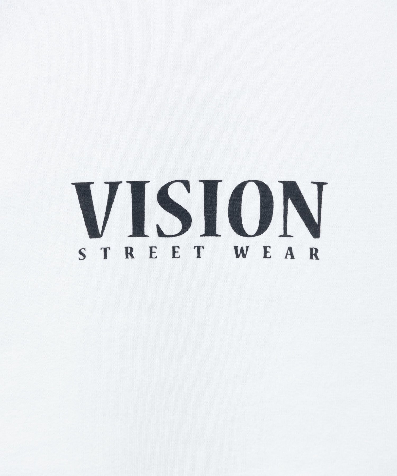 VISION STREET WEAR ベアーロゴプリント長袖Tシャツ メンズ