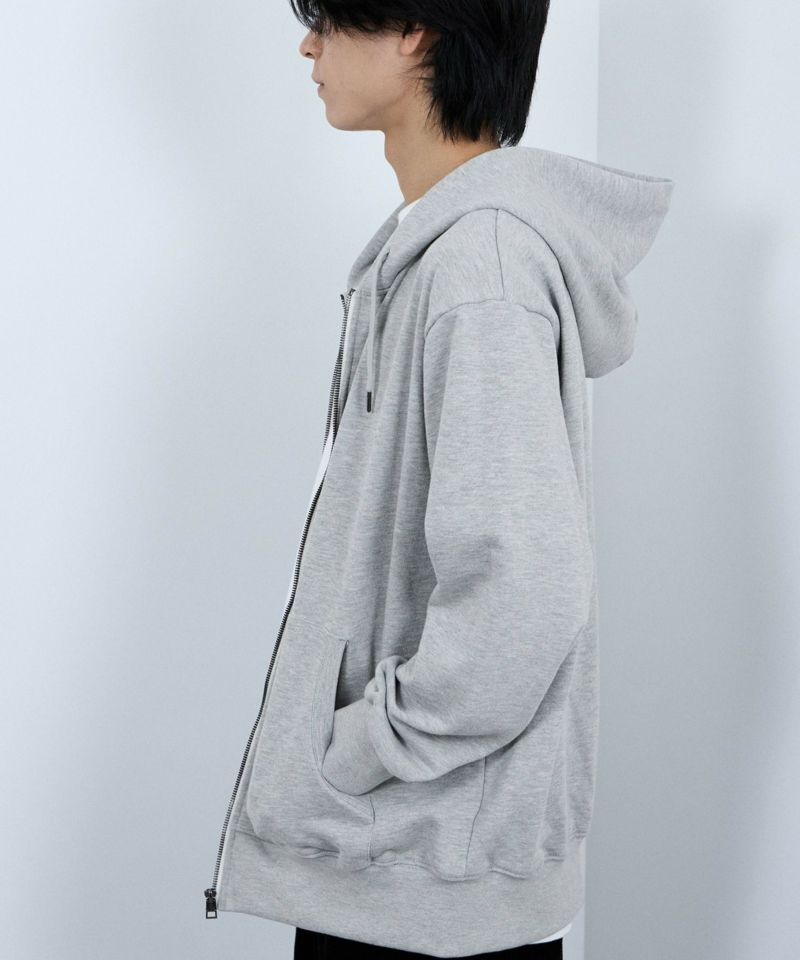 NAVY タフラク ヘビー裏毛ジップパーカー メンズ商品画像-9