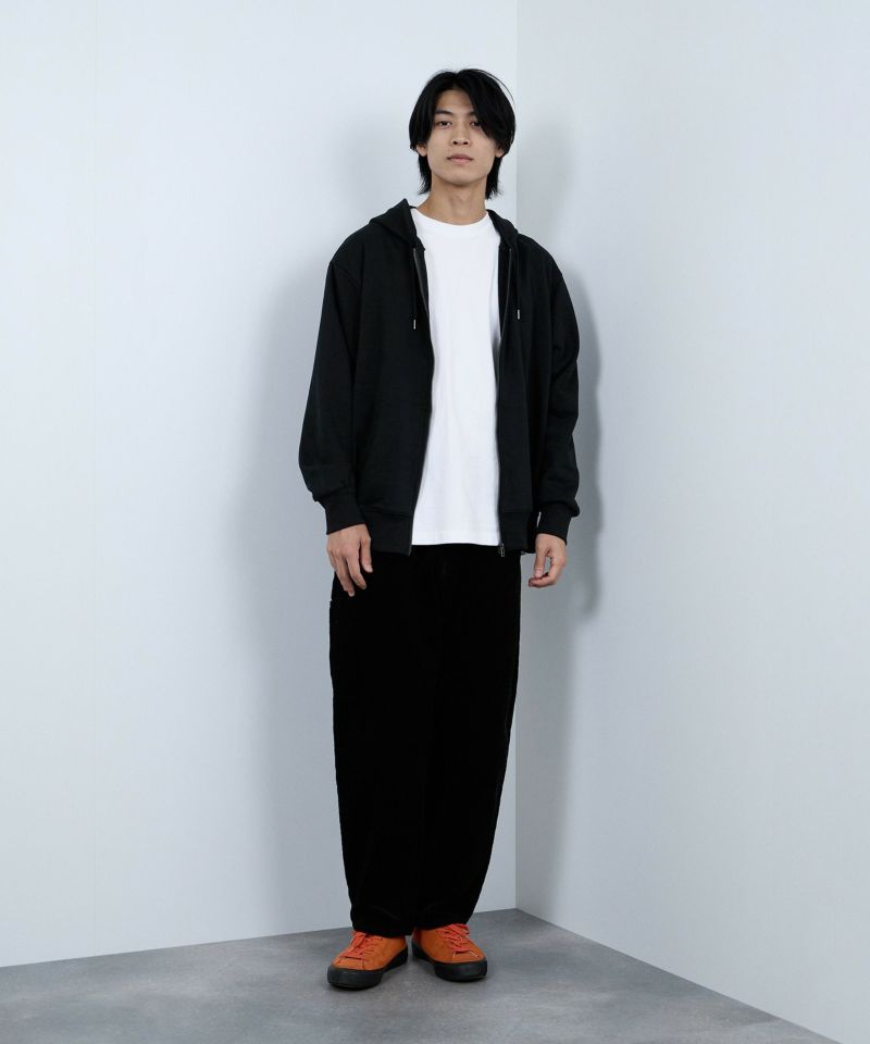 NAVY タフラク ヘビー裏毛ジップパーカー メンズ商品画像-13