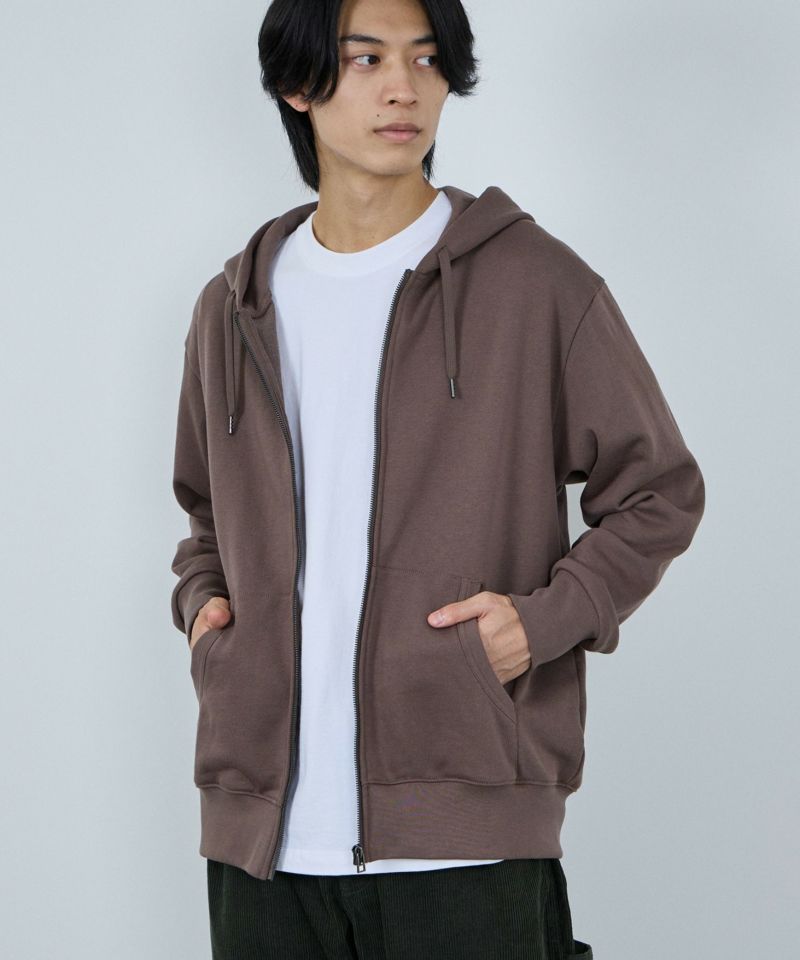 NAVY タフラク ヘビー裏毛ジップパーカー メンズ商品画像-19