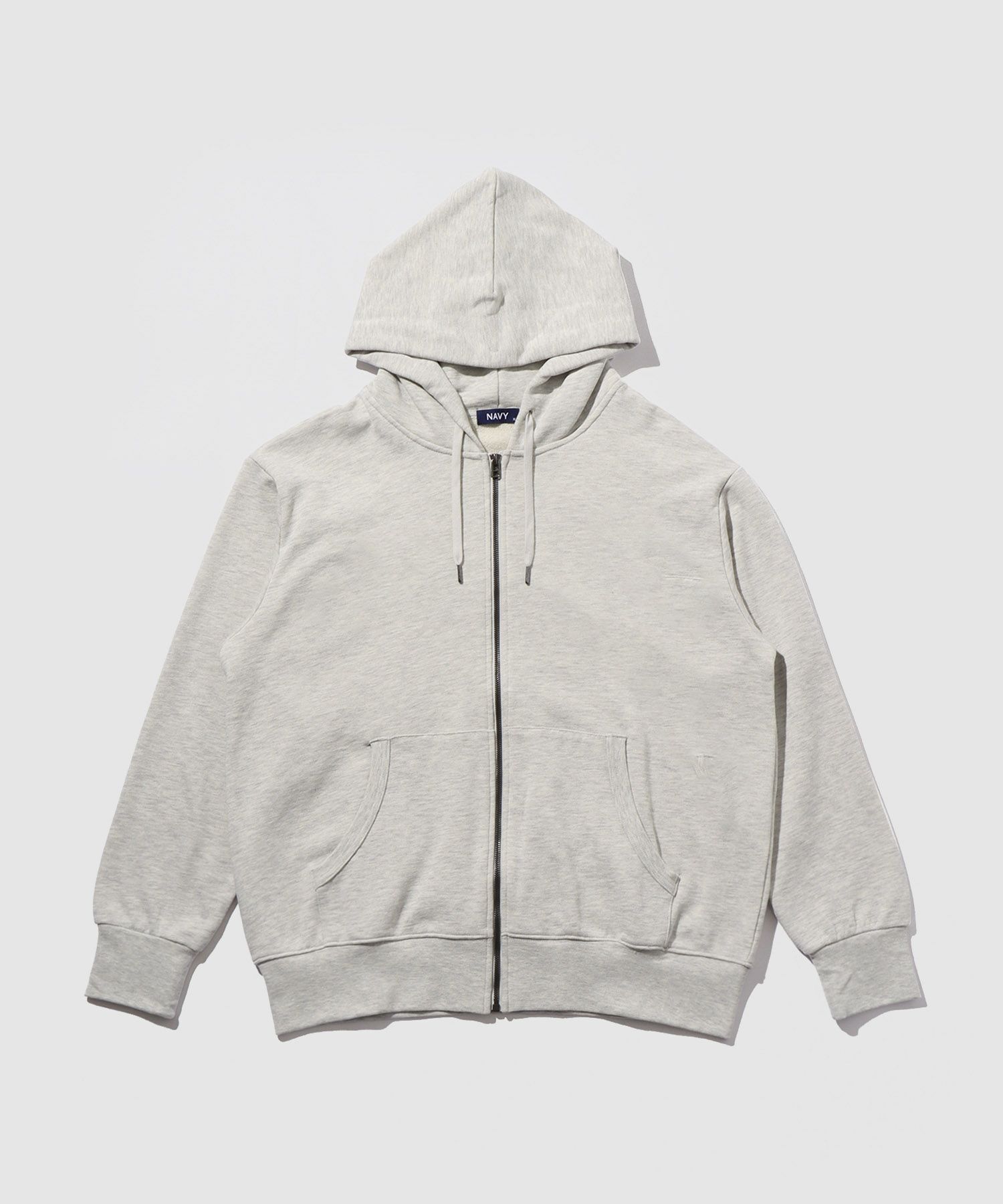 NAVY タフラク ヘビー裏毛ジップパーカー メンズ