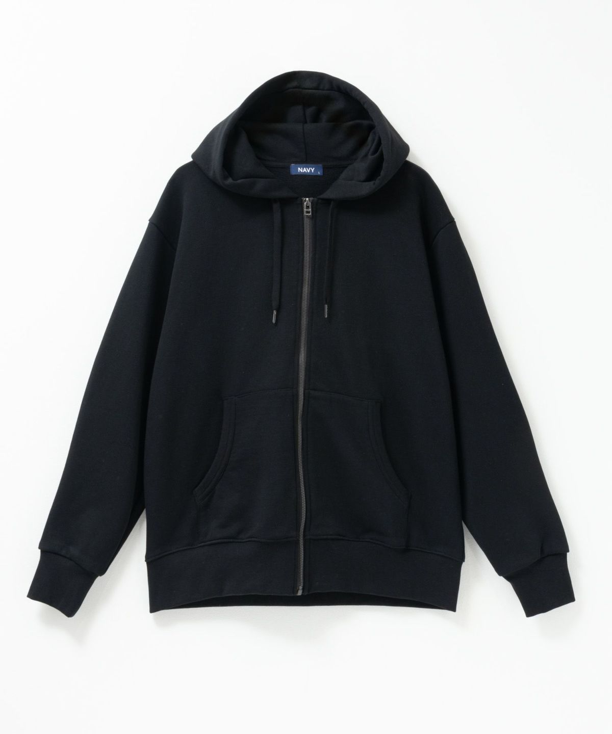 NAVY タフラク ヘビー裏毛ジップパーカー メンズ