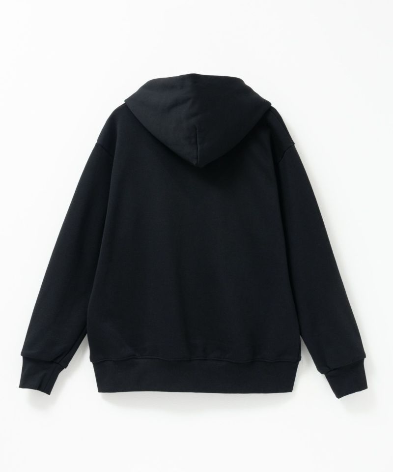 たくまくうページ NAVY タフラク ヘビー裏毛ジップパーカー メンズ