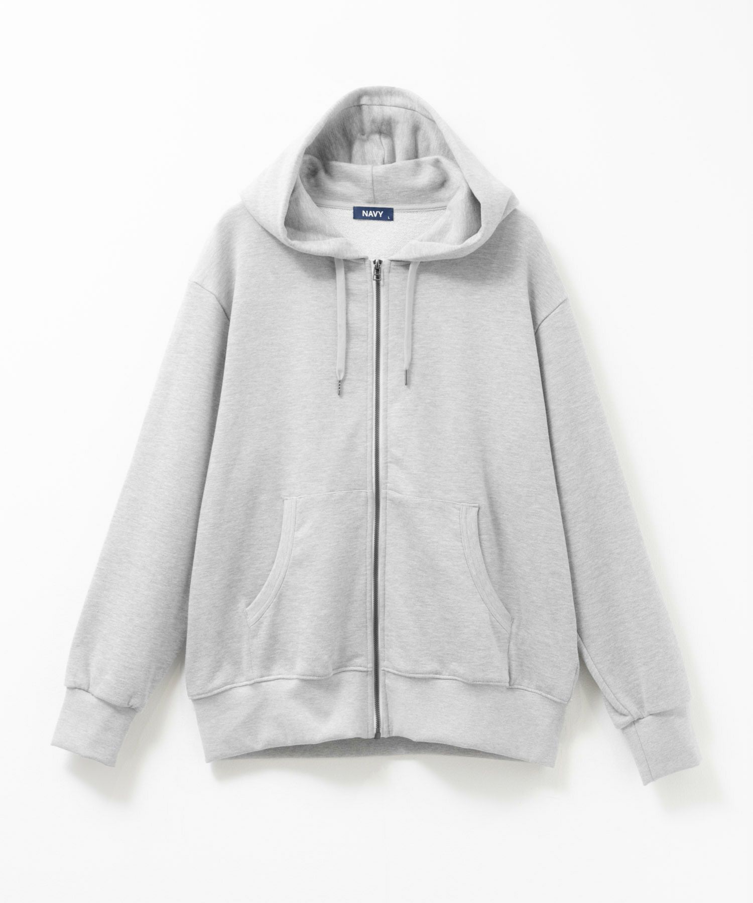 NAVY  タフラク ヘビー裏毛ジップパーカー メンズ商品サムネイル-24