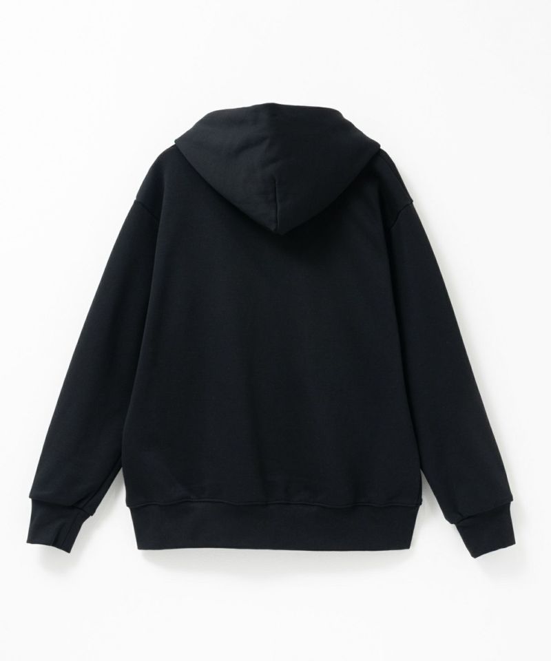 NAVY  タフラク ヘビー裏毛ジップパーカー メンズ商品画像-27