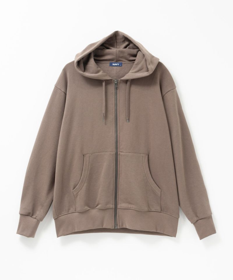 NAVY タフラク ヘビー裏毛ジップパーカー メンズ商品画像-29