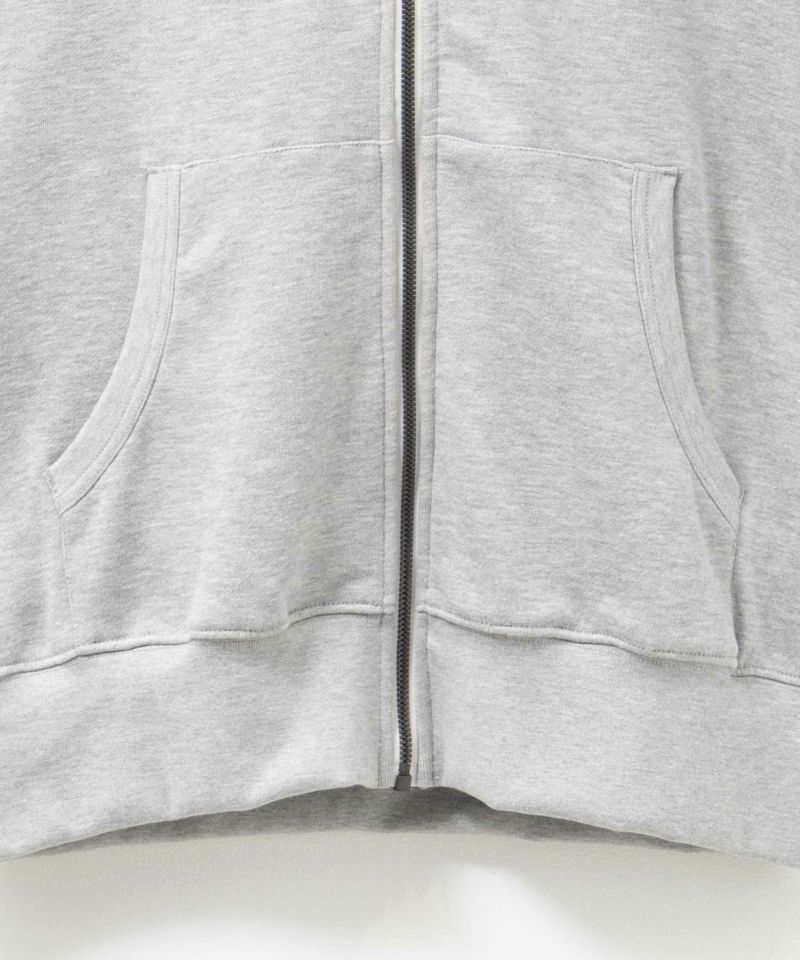 NAVY  タフラク ヘビー裏毛ジップパーカー メンズ商品画像-32