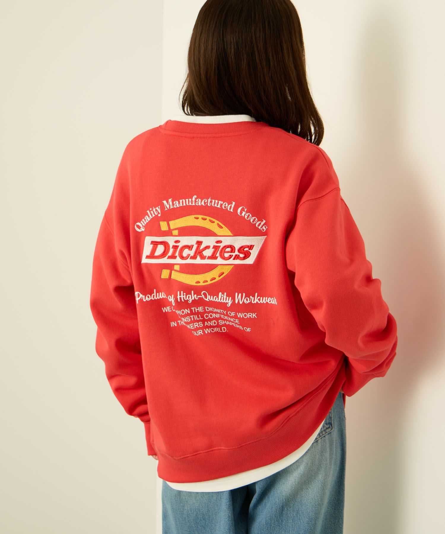 Dickies  裏起毛刺繍トレーナー メンズ商品サムネイル-1