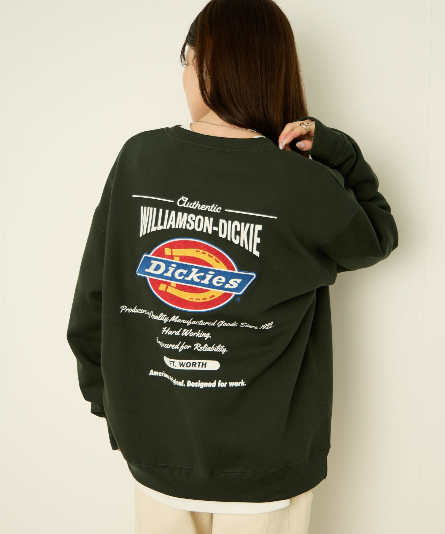 Dickies  裏起毛刺繍トレーナー メンズ商品サムネイル-4