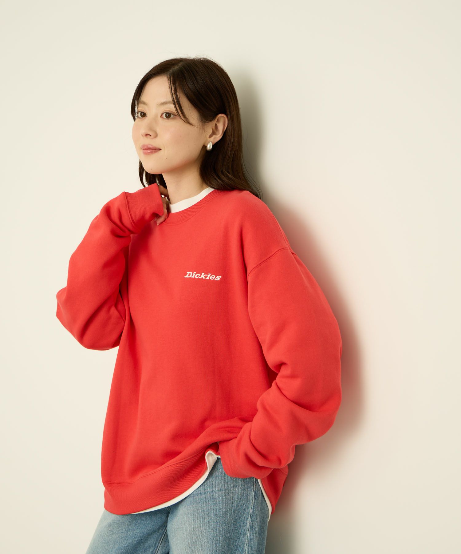 Dickies  裏起毛刺繍トレーナー メンズ商品サムネイル-6