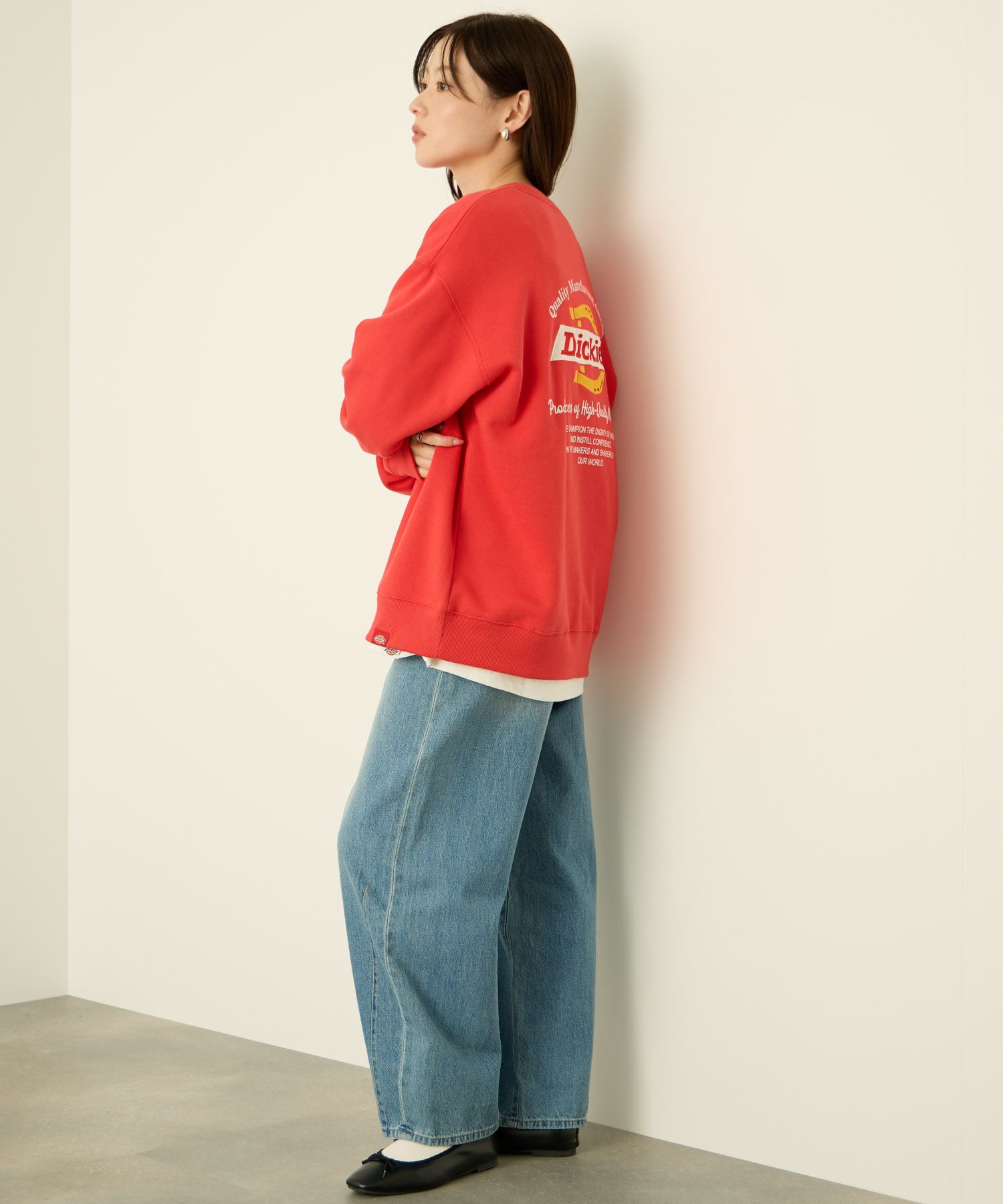 Dickies  裏起毛刺繍トレーナー メンズ商品サムネイル-7