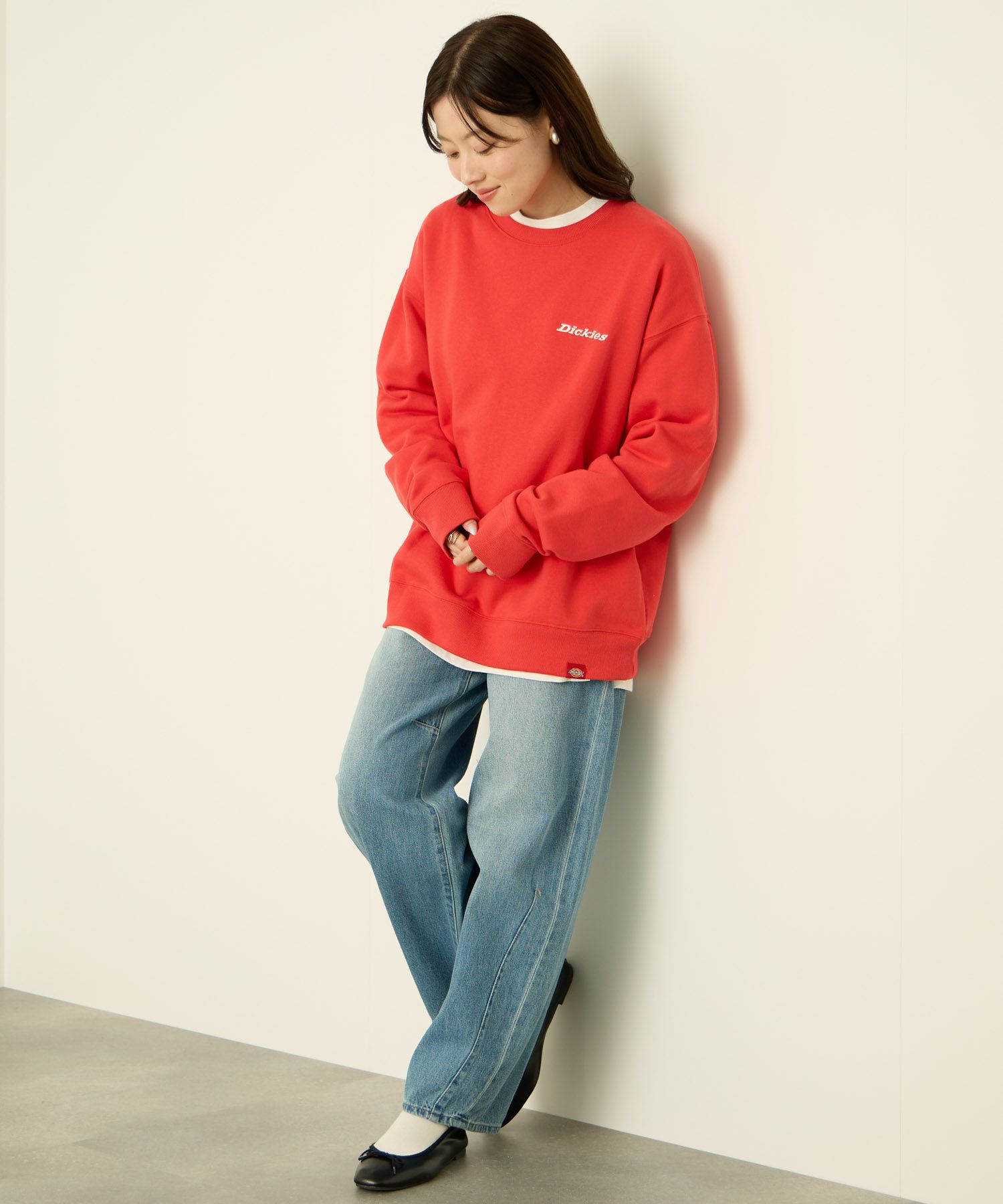 Dickies  裏起毛刺繍トレーナー メンズ商品サムネイル-8