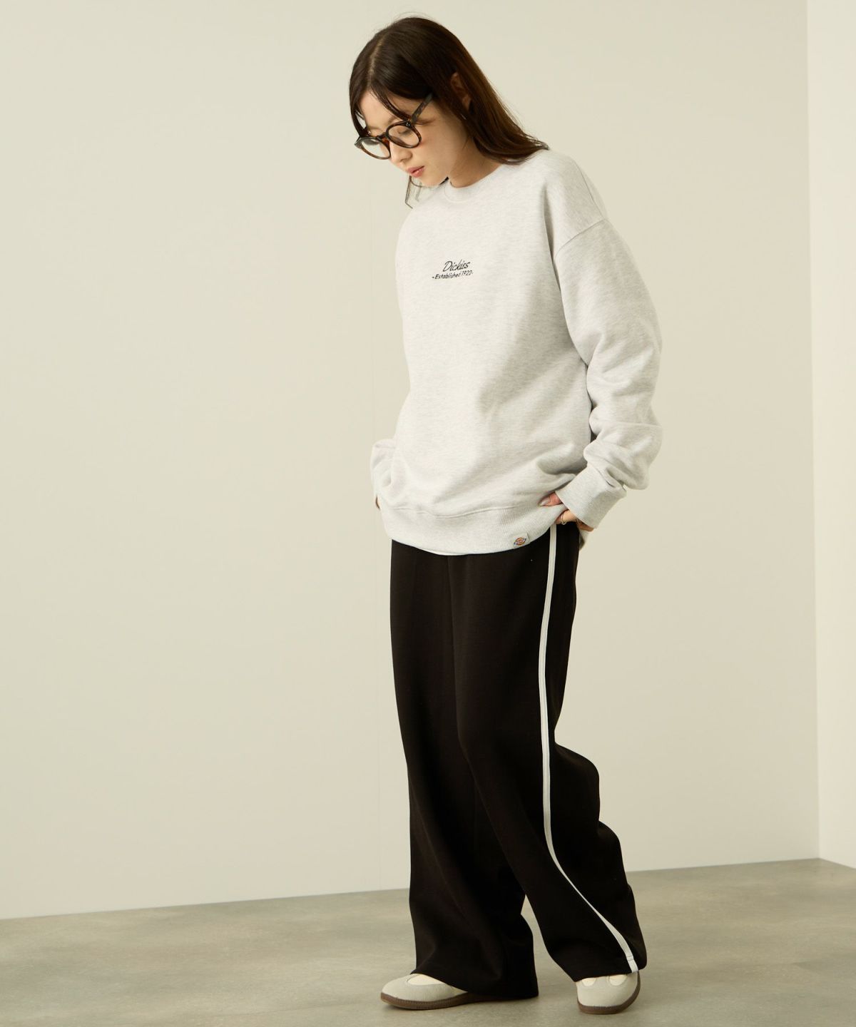 Dickies 裏起毛刺繍トレーナー メンズ