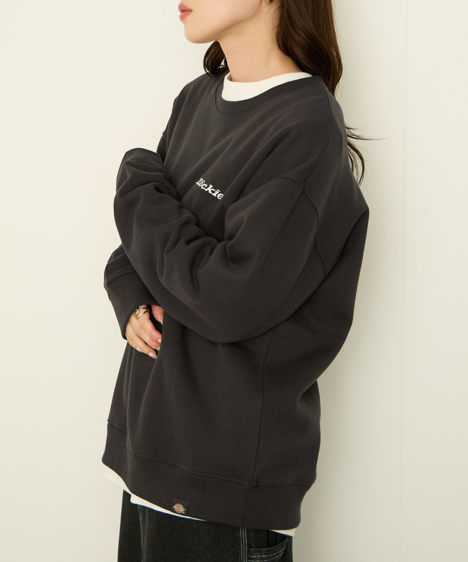 Dickies  裏起毛刺繍トレーナー メンズ商品サムネイル-12