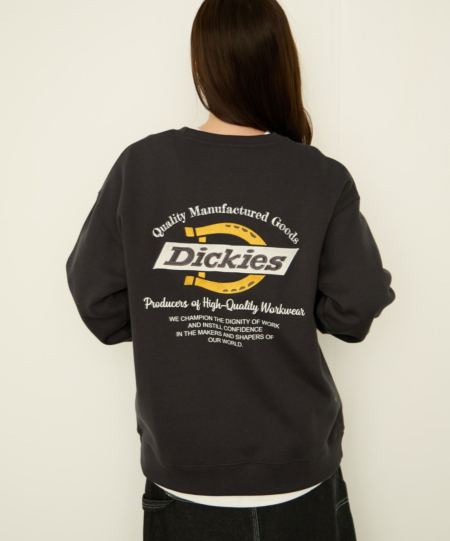 Dickies 裏起毛刺繍トレーナー メンズ