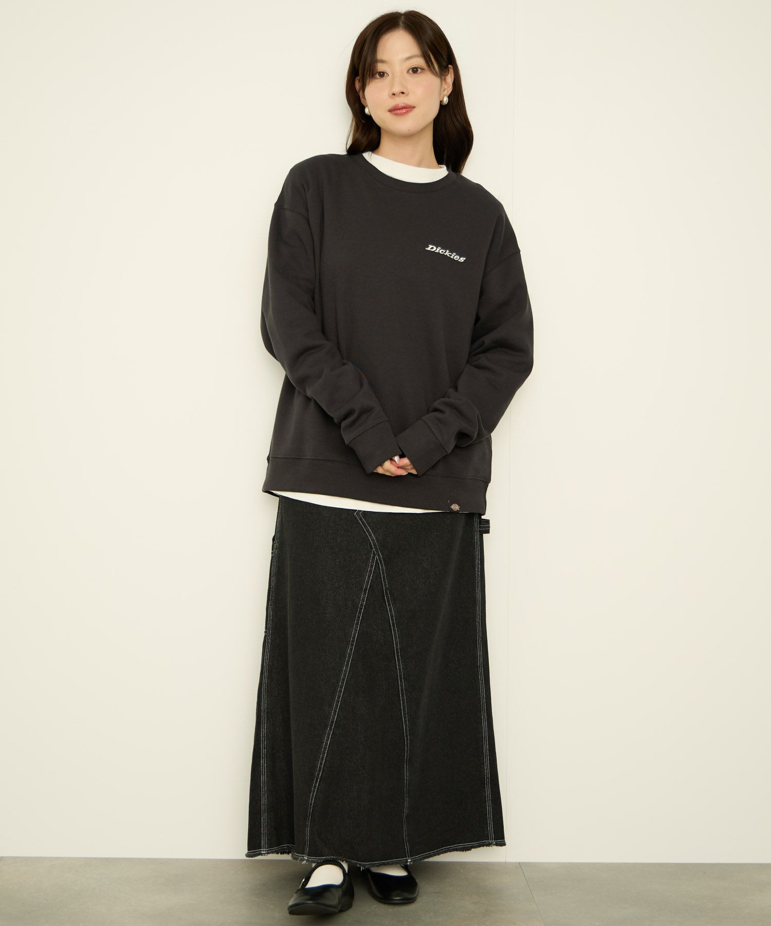 Dickies 裏起毛刺繍トレーナー メンズ