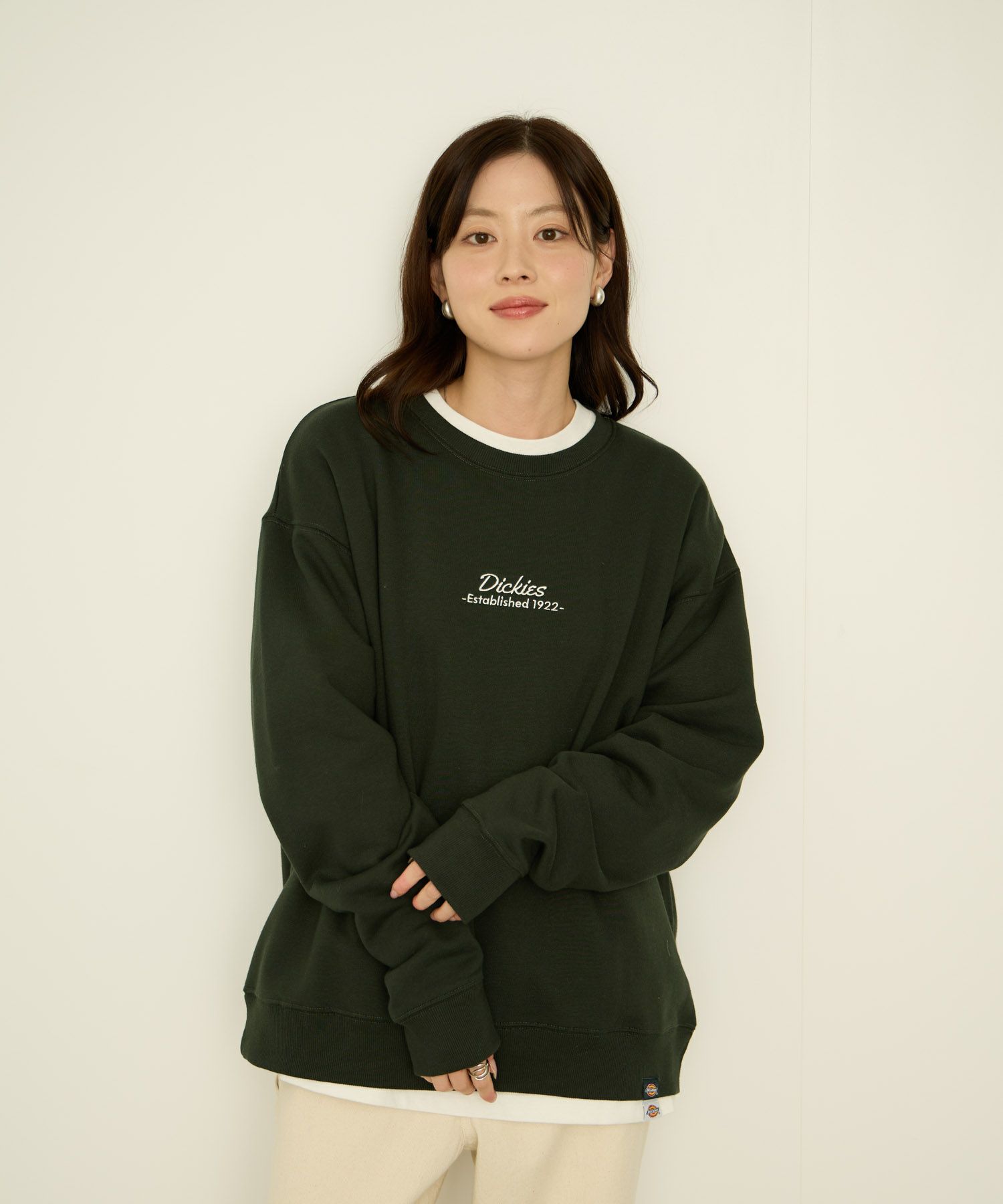 Dickies  裏起毛刺繍トレーナー メンズ商品サムネイル-16
