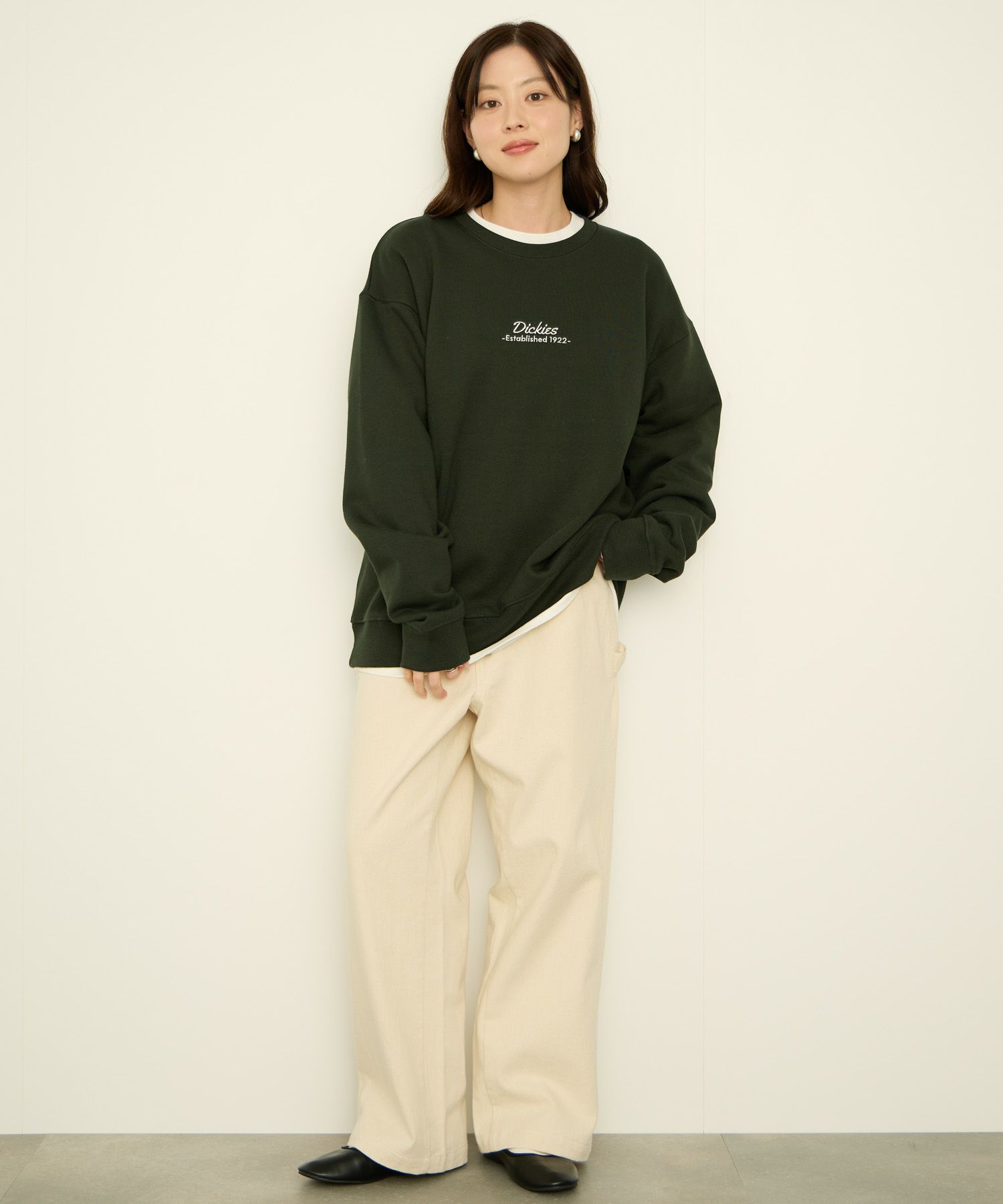 Dickies  裏起毛刺繍トレーナー メンズ商品サムネイル-17