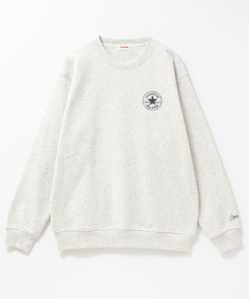 CONVERSE ワンポイントサガラワッペンスウエット メンズ商品画像-1