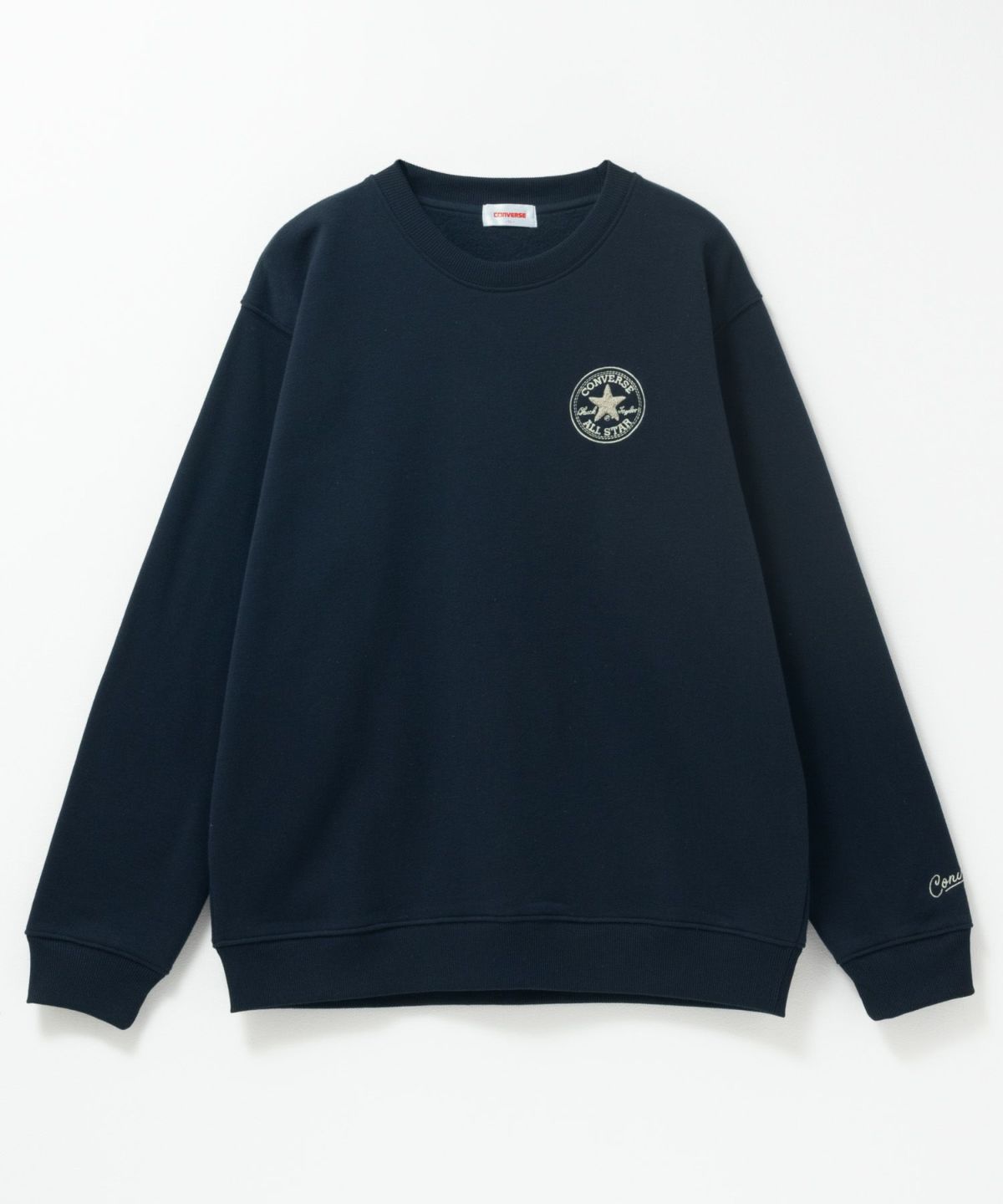 CONVERSE ワンポイントサガラワッペンスウエット メンズ