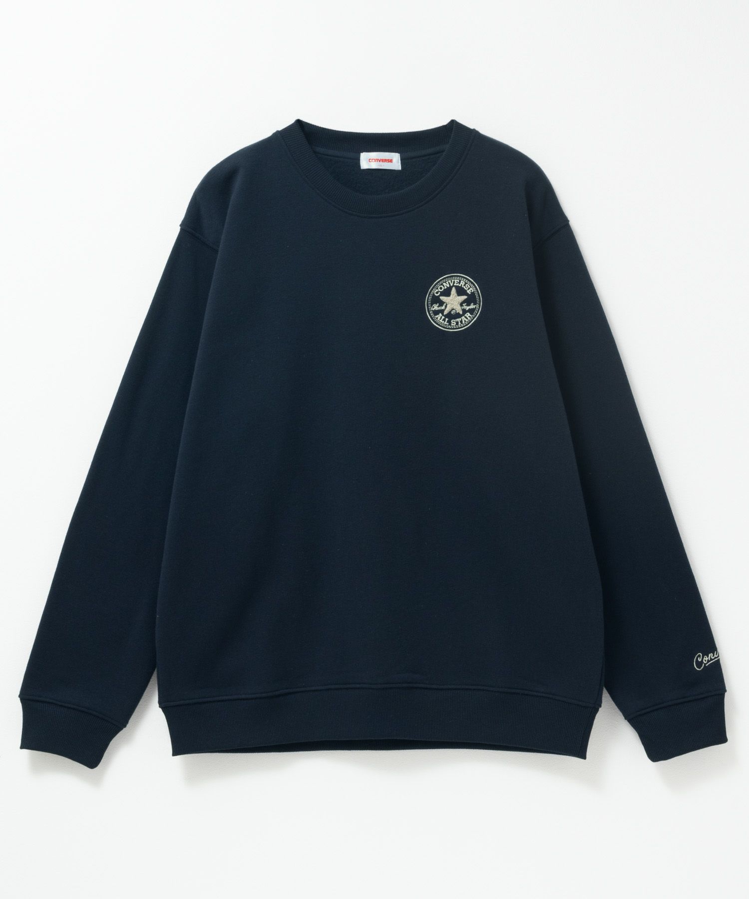 CONVERSE ワンポイントサガラワッペンスウエット メンズ