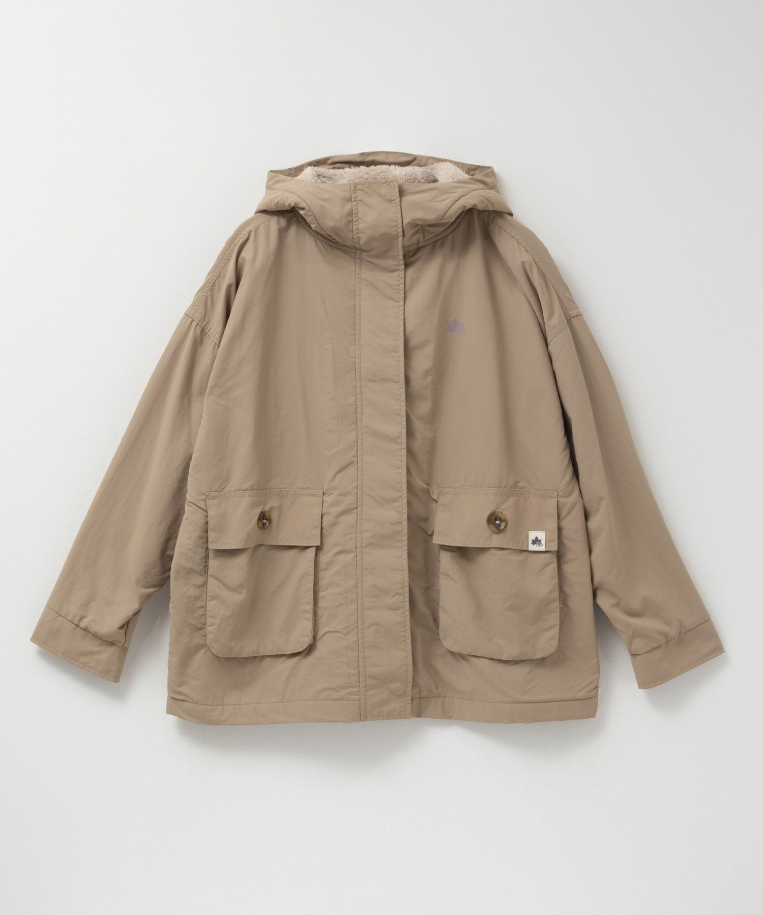 【WEB限定】LOGOS PARK  裏フリースマウンテンパーカー レディース商品サムネイル-1