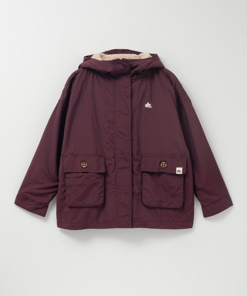 【WEB限定】LOGOS PARK  裏フリースマウンテンパーカー レディース商品画像-7