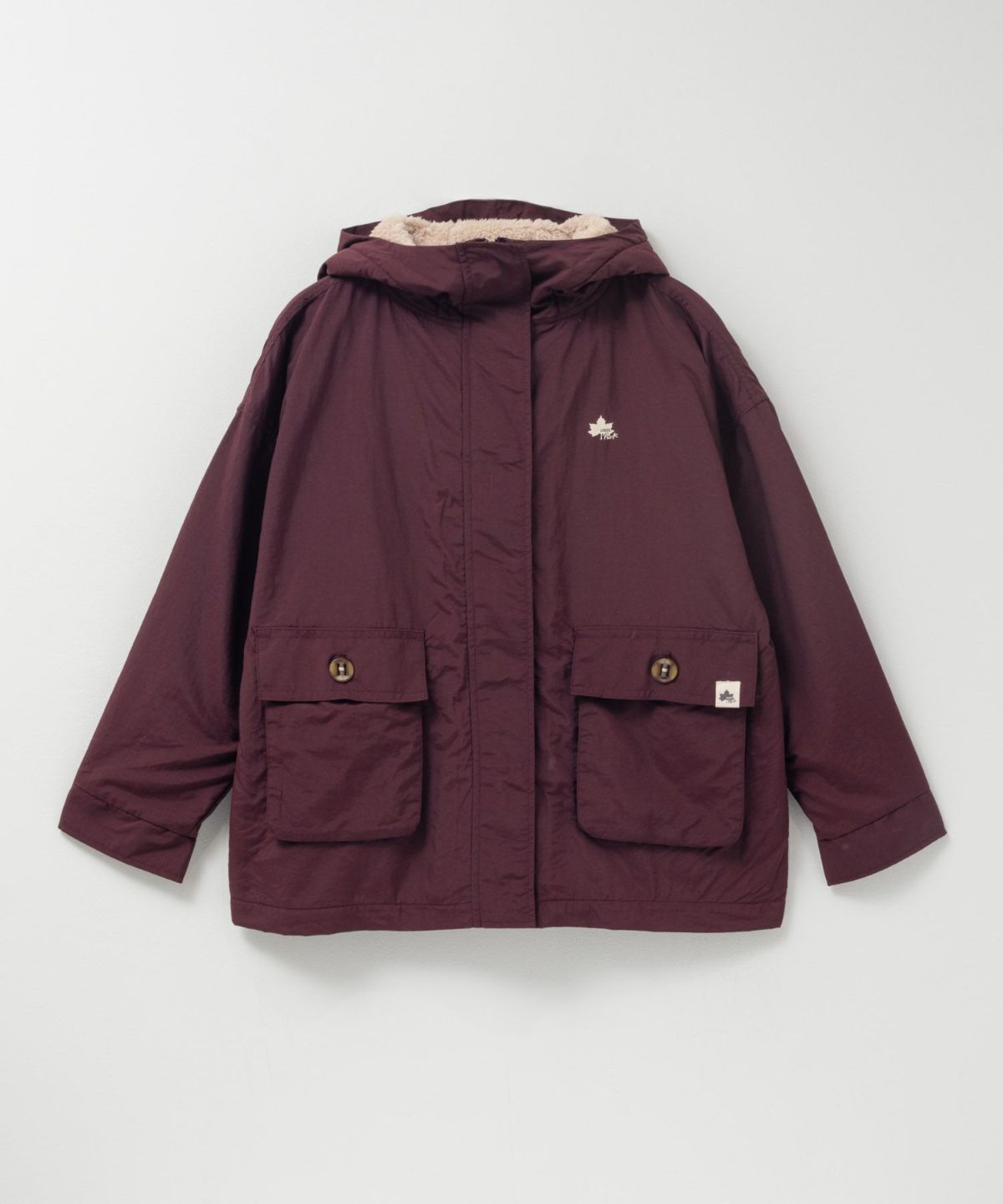 【WEB限定】LOGOS PARK 裏フリースマウンテンパーカー レディース