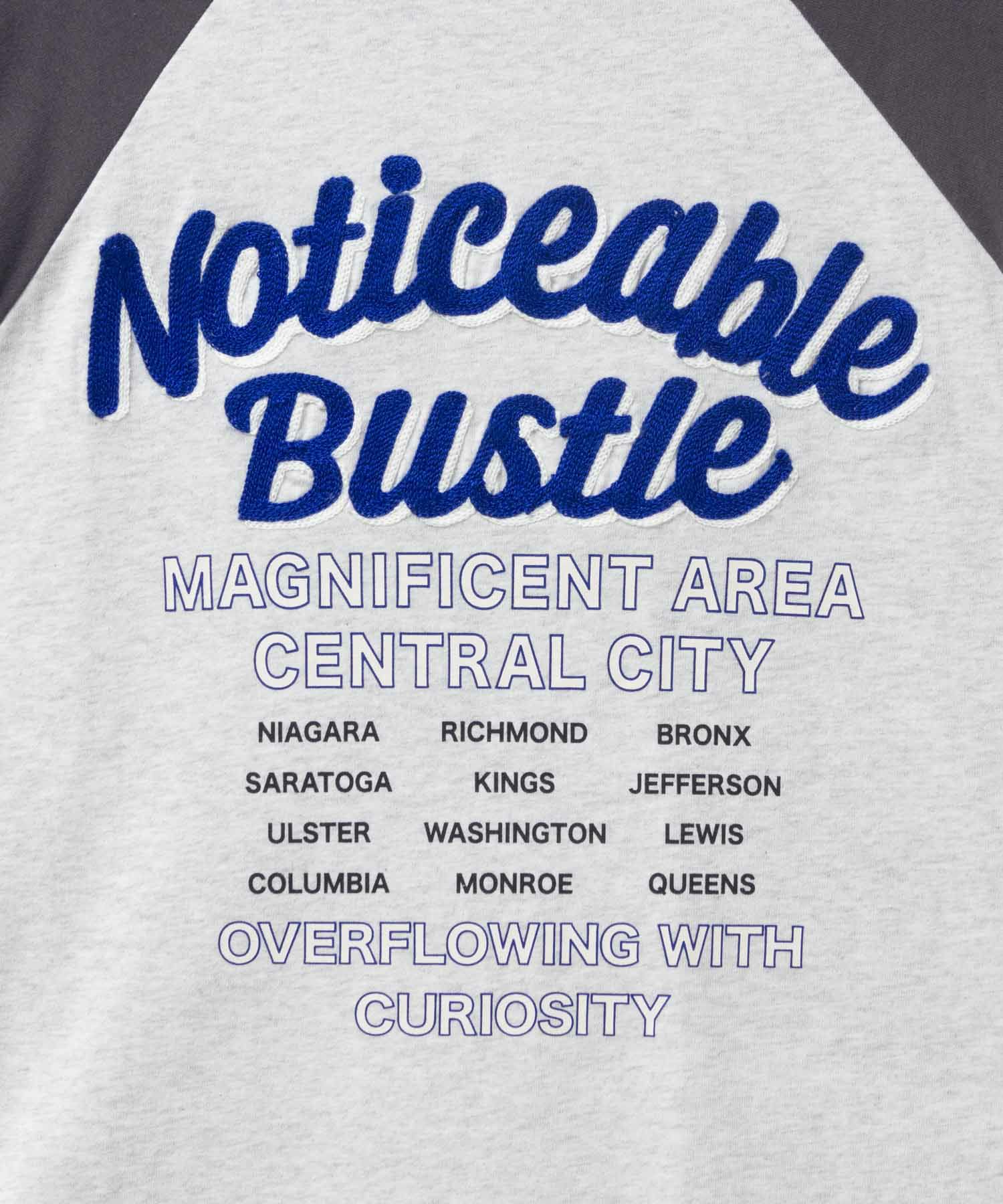 UNDERWRAPS  ビッグ刺繍ラグラン長袖Tシャツ レディース メール便 対応商品商品画像-8