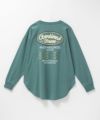 UNDERWRAPS ビッグ刺繍ラウンド長袖Tシャツ レディース メール便 対応商品