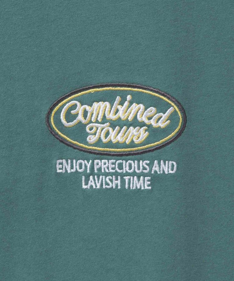 UNDERWRAPS  ビッグ刺繍ラウンド長袖Tシャツ レディース メール便 対応商品商品画像-7