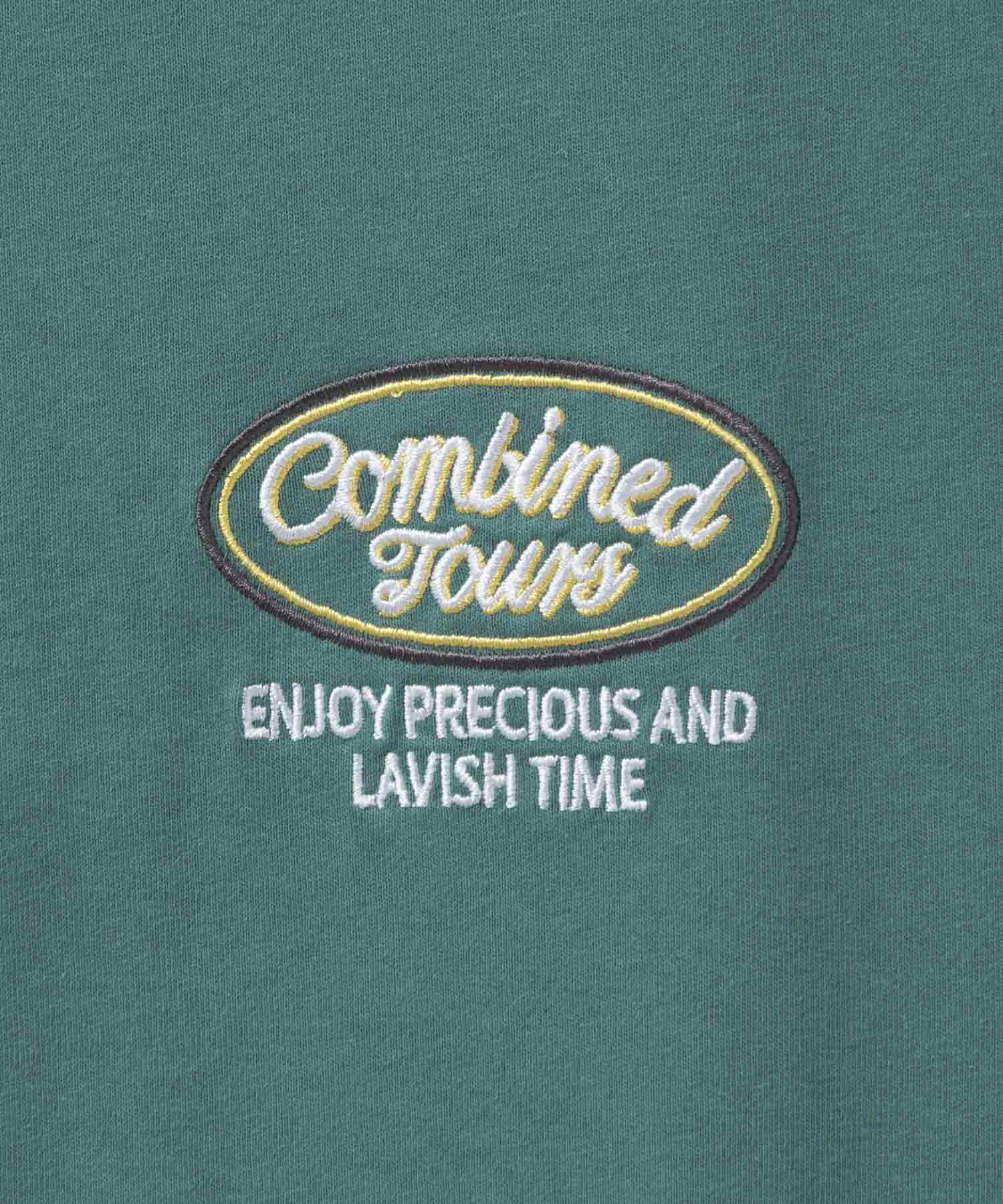 UNDERWRAPS  ビッグ刺繍ラウンド長袖Tシャツ レディース メール便 対応商品商品画像-7