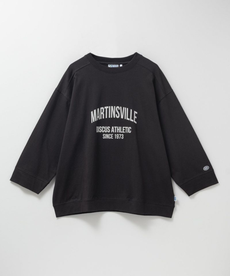 DISCUS カレッジロングTシャツ レディース メール便 対応商品商品画像-5