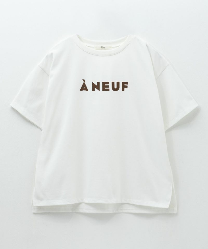 Idnes フロッキープリントTシャツ レディース メール便 対応商品商品画像-1