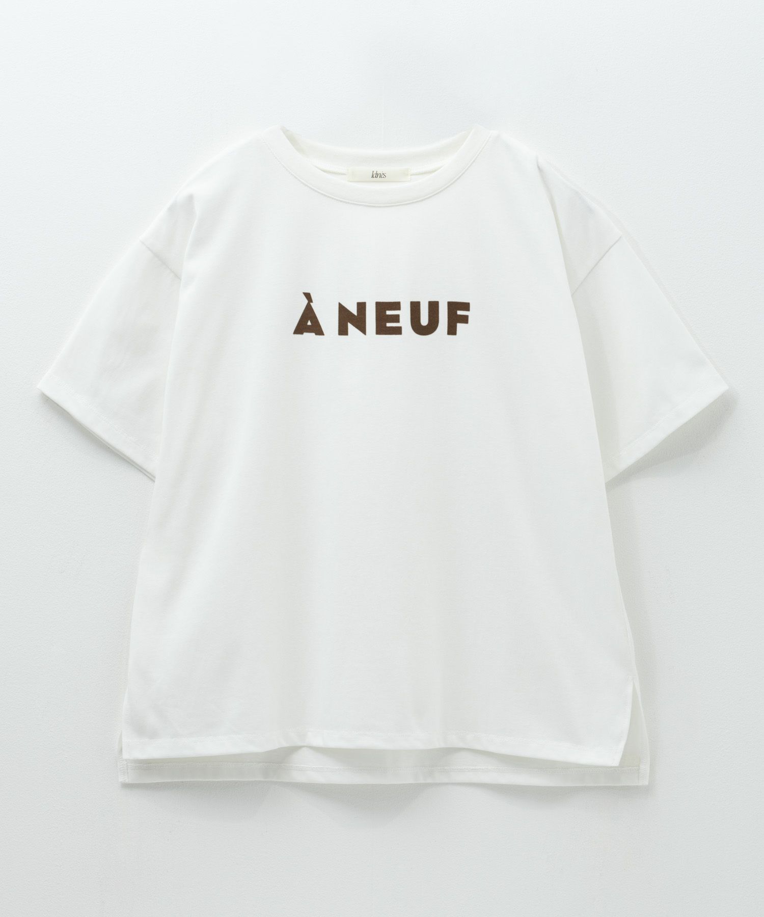 Idnes フロッキープリントTシャツ レディース メール便 対応商品商品画像-1