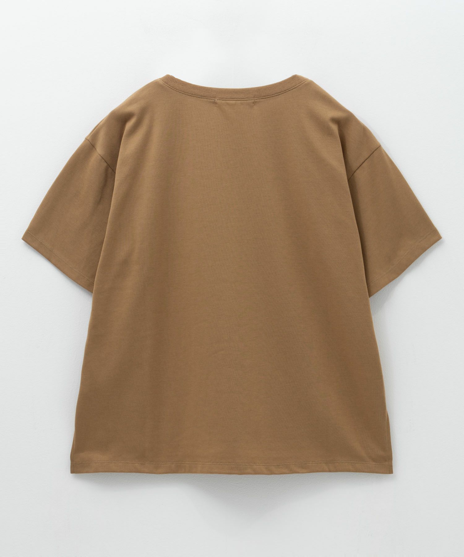 Idnes フロッキープリントTシャツ レディース メール便 対応商品商品画像-6