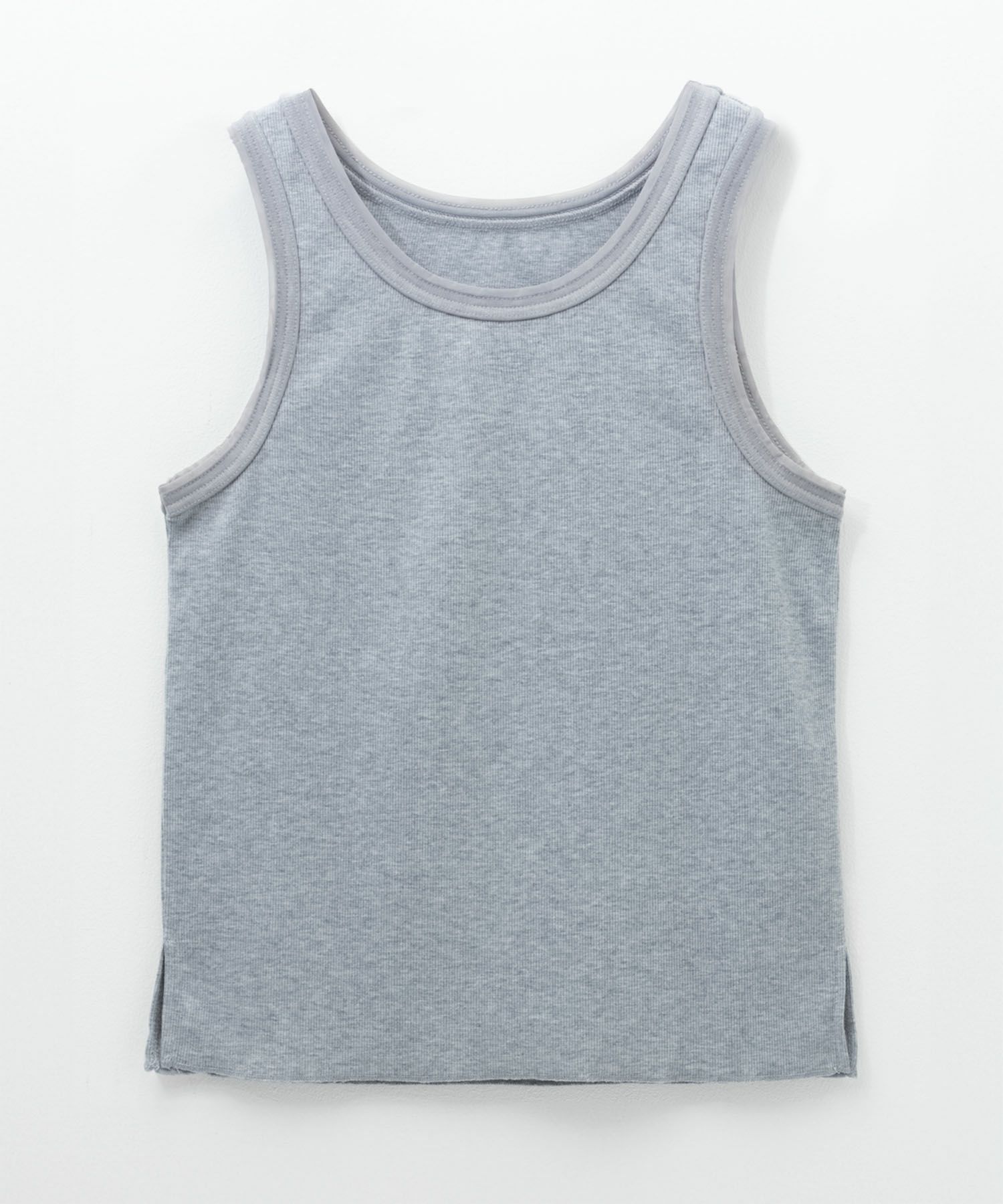 Idnes チュールテレコタンクトップ レディース メール便 対応商品商品画像-1