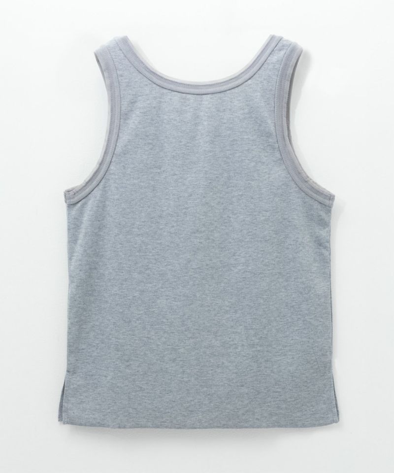 Idnes チュールテレコタンクトップ レディース メール便 対応商品商品画像-2