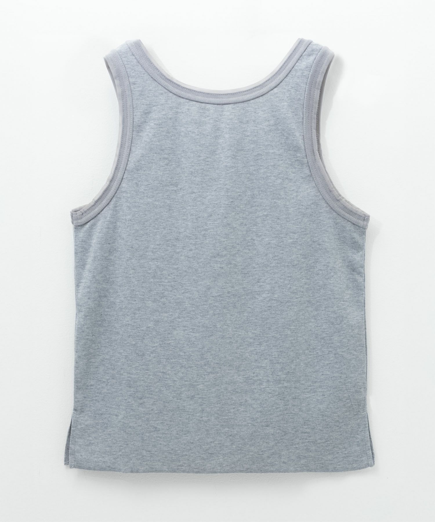 Idnes チュールテレコタンクトップ レディース メール便 対応商品商品画像-2