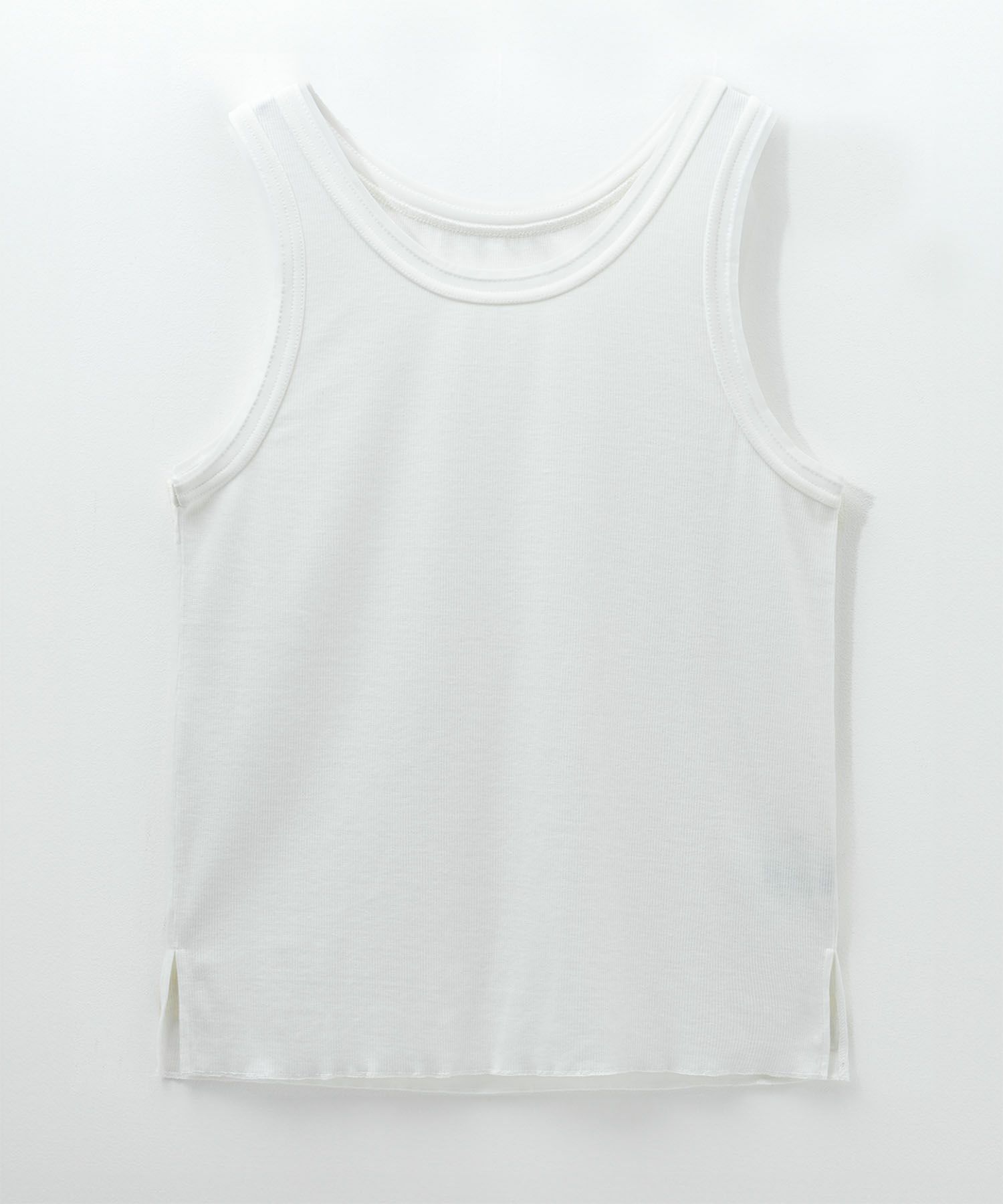 Idnes チュールテレコタンクトップ レディース メール便 対応商品商品画像-3