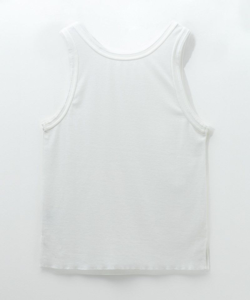 Idnes チュールテレコタンクトップ レディース メール便 対応商品商品画像-4