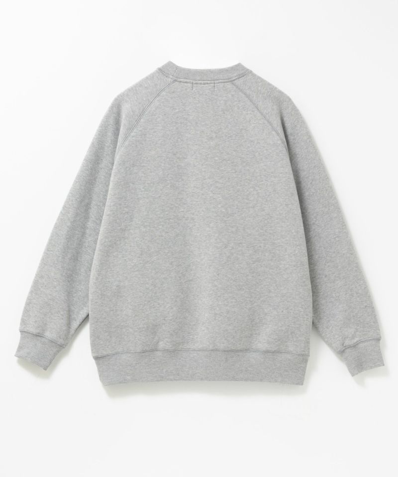 CONVERSE  ワンポイントシューズ刺繍裏シャギートレーナー レディース商品画像-6